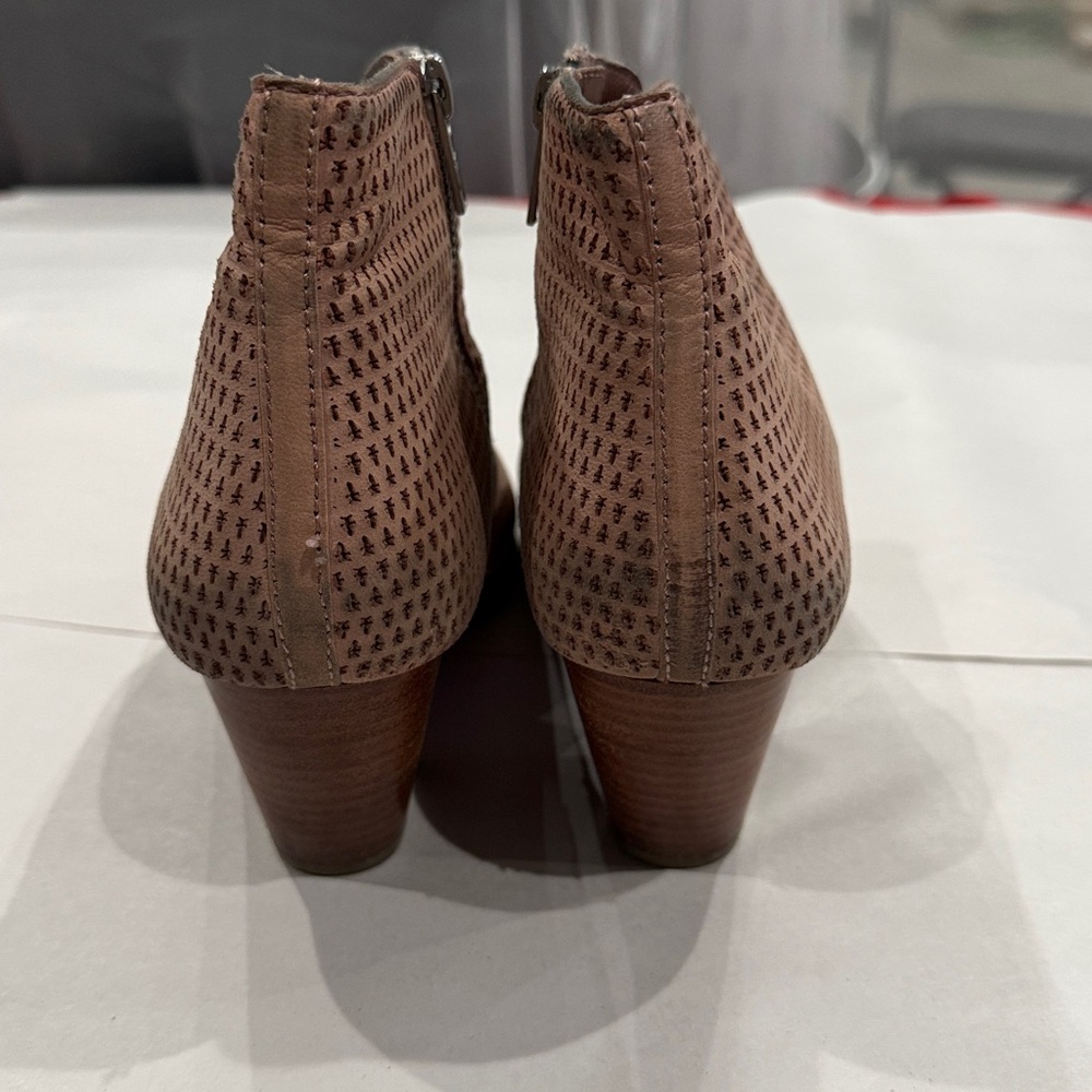 Frye Two-Tone blush Ankle Booties - Picture 4 of 5